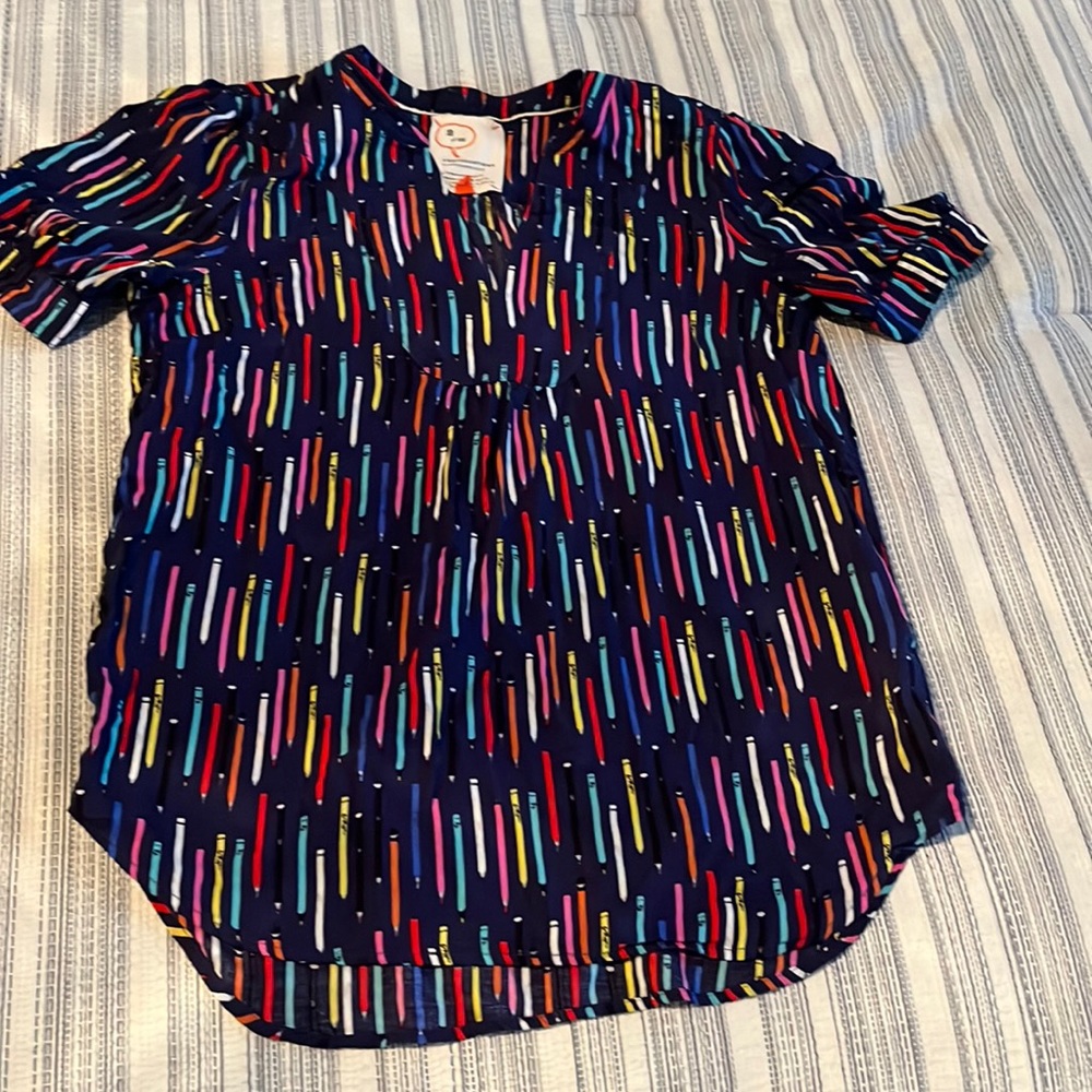 Anthropologie 52 Conversations Pencil Blouse